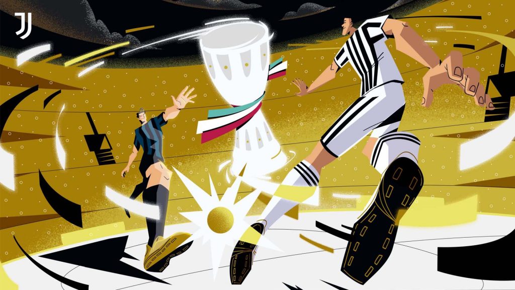 Juventus FC hero illustration