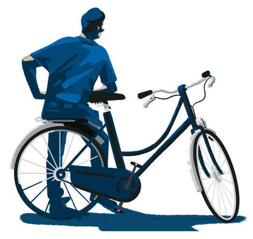 Smartworking series illustration by Pasquale Garibaldi